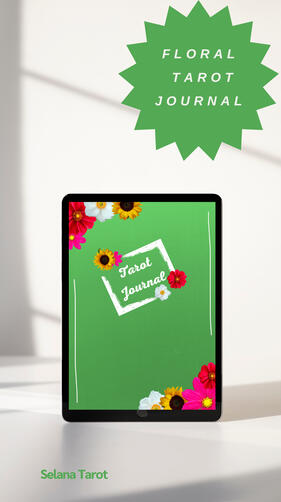 Floral Tarot Journal